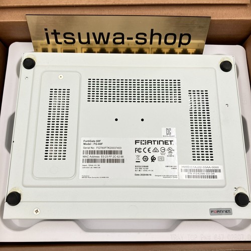 Fortinet FG-60F Fortigate-60F Network Security Firewall Initialized - Bild 6 von 9