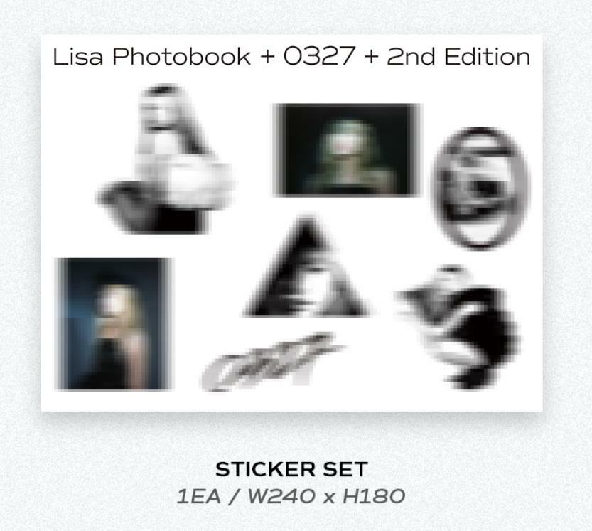 K-POP・アジア Lisa photobook 2nd edition Amazon.com: Blackpink Lisa Photobook 0327 Vol.2 (2nd Edition