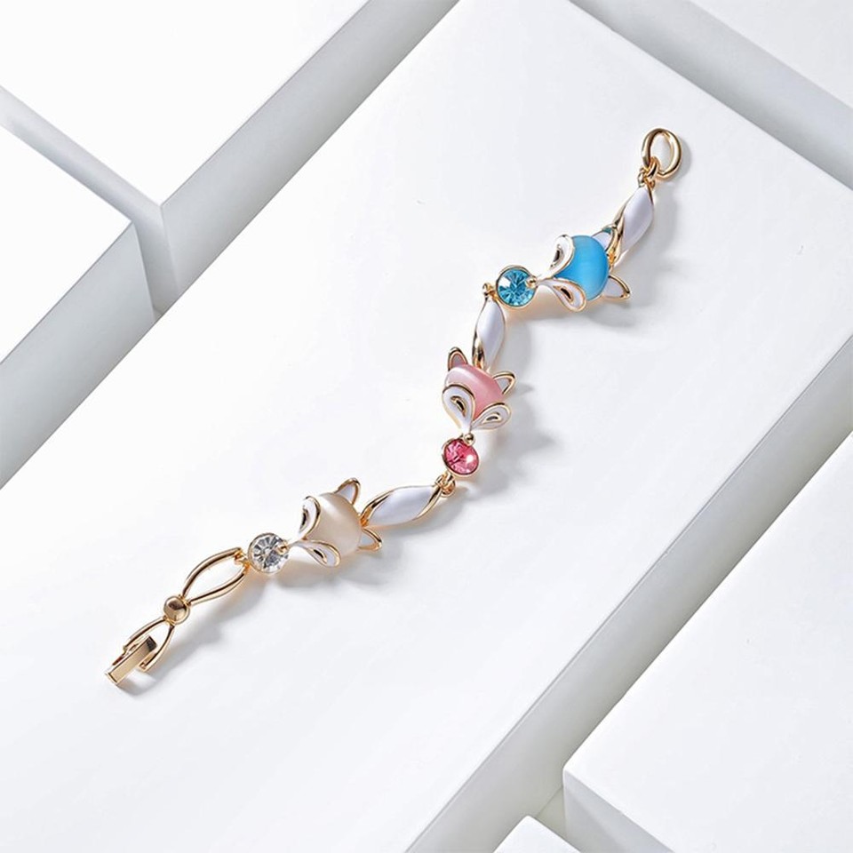 Fine Jewelry Girls Teen Jewelry Bracelet Valentine Suitable Gift Fox
