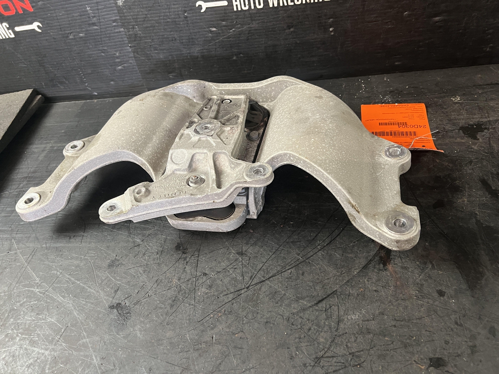 11-18 BENTLEY CONTINENTAL GT TRANSMISSION GEAR BOX MOUNT 3W0399115 3W0399263H