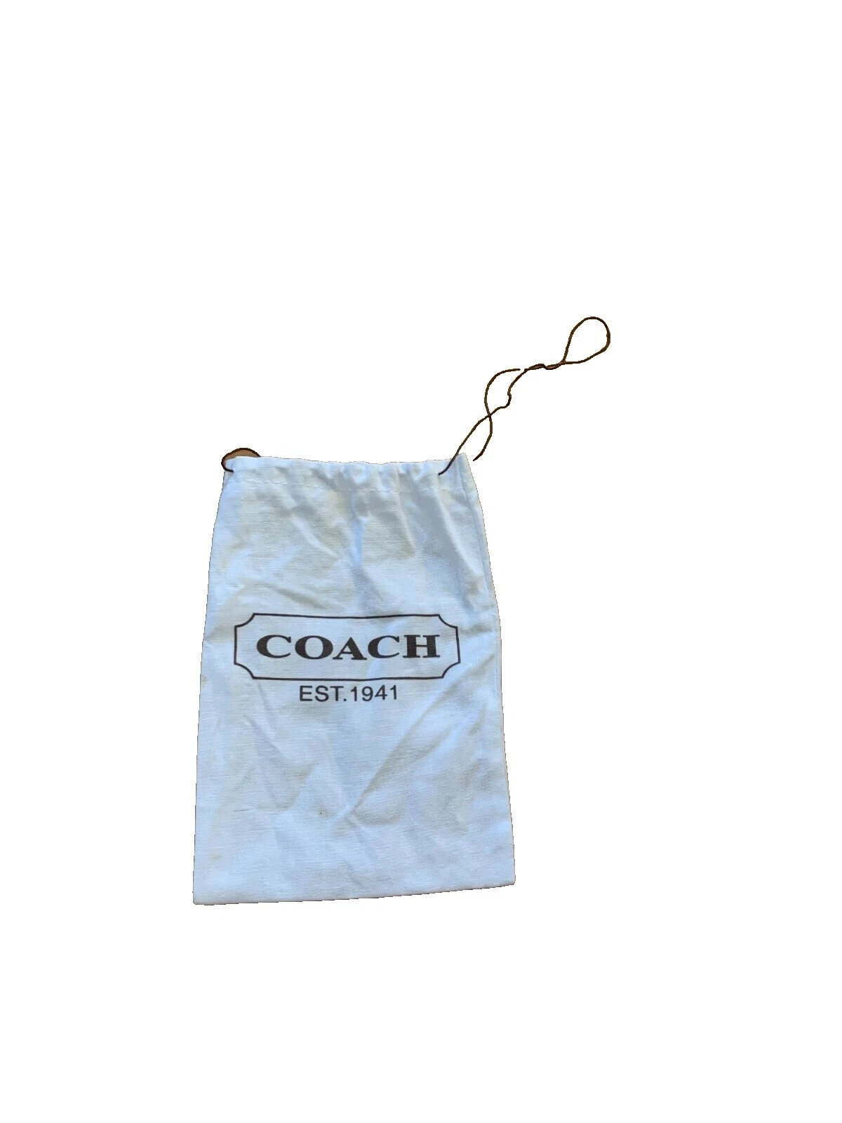 Bolso de mano de algodón Coach guardapolvos para Mujeres