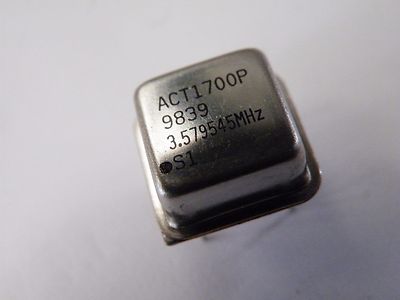 Lot De 2 Quartz/cristal 3.579545 MHz HC49U - Pour Circuits électroniques - Neuf (stock Paris)