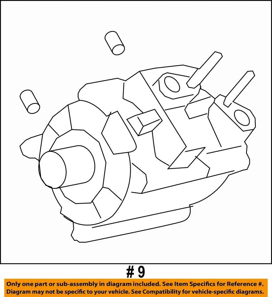 Compresor de aire acondicionado usado para: Ford E250 2011 furgoneta gasolina grado C Foto 4 de 4
