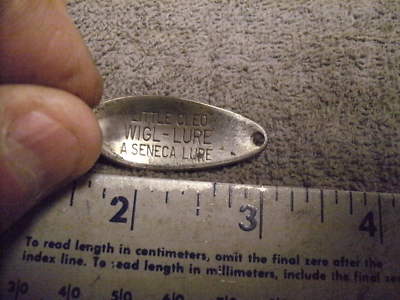 Vintage Little Cleo Wigl-Lure A Seneca Lure Silver NEW