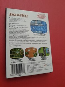 SOLO CAJA DE VIDEOJUEGOS NINTENDO NES TIGER HELI