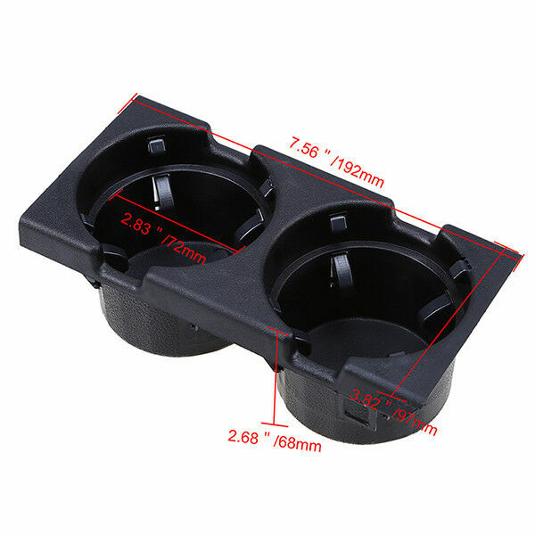 Porte-Gobelet Pour BMW Série 3 E46 - Support Boisson Console Centrale Référence OEM 51168217953