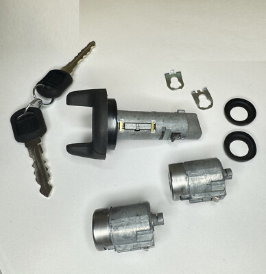 New OEM Ignition Cylinder & Door Lock Set For Isuzu Hombre 96 - 97