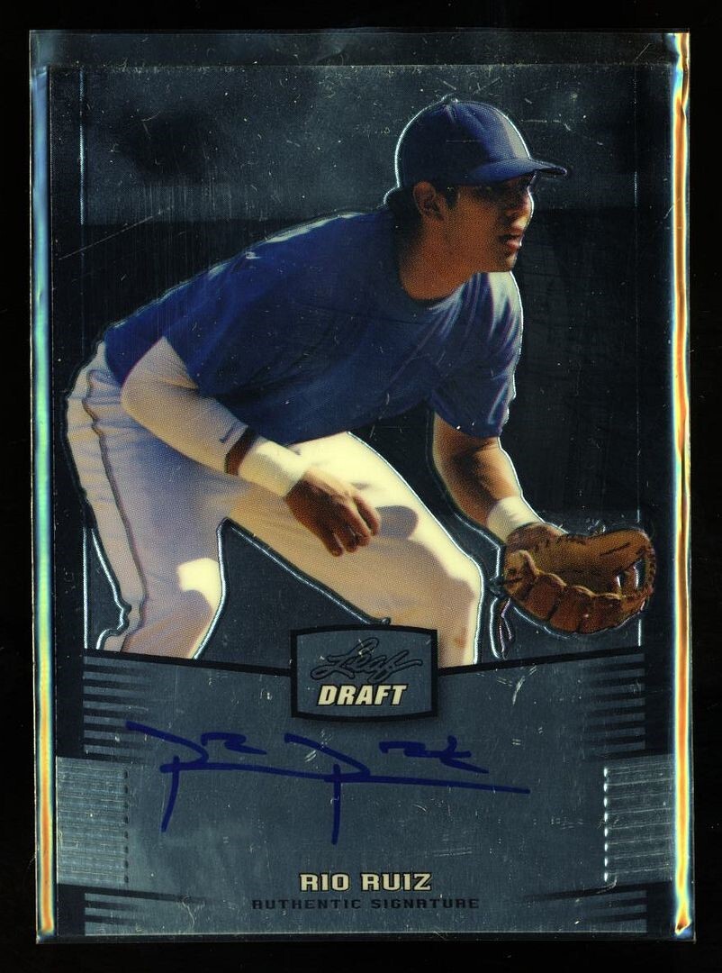 2012 LEAF DRAFT AUTO RIO RUIZ | eBay