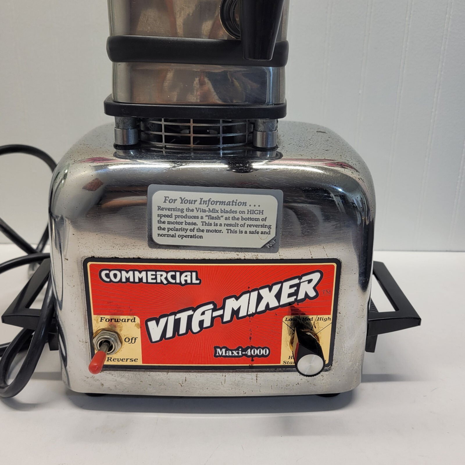 Vitamix Vita Mixer Maxi 4000 Commercial Household Electric Blender MID CENTURY eBay
