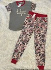 Vera Bradley Stitched Flowers 2pc - Lounge wear Medium (8-10) New & Sealed $72 — photo 2