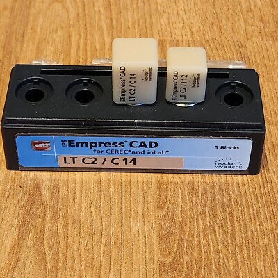 Ivoclar IPS Empress CAD - LT C2 / C14, I12 - 2 Blocks For Cerec
