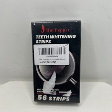 Professional Teeth Whitening Strip, Hot Pepper Free Sensitive Whitening