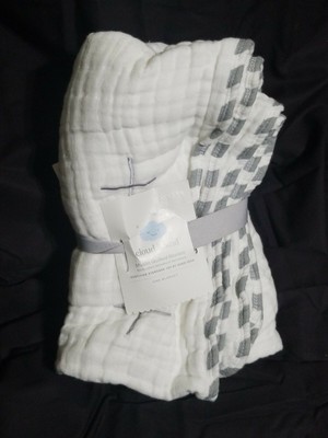 cloud island muslin quilt blanket