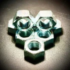 UNF Full Hexagon Nut BZP Zinc Grade 5 DIN 934