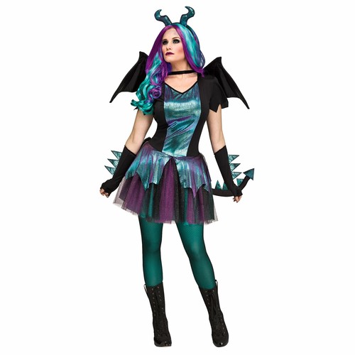 Adult Women's Dark Dragon Queen Thrones 