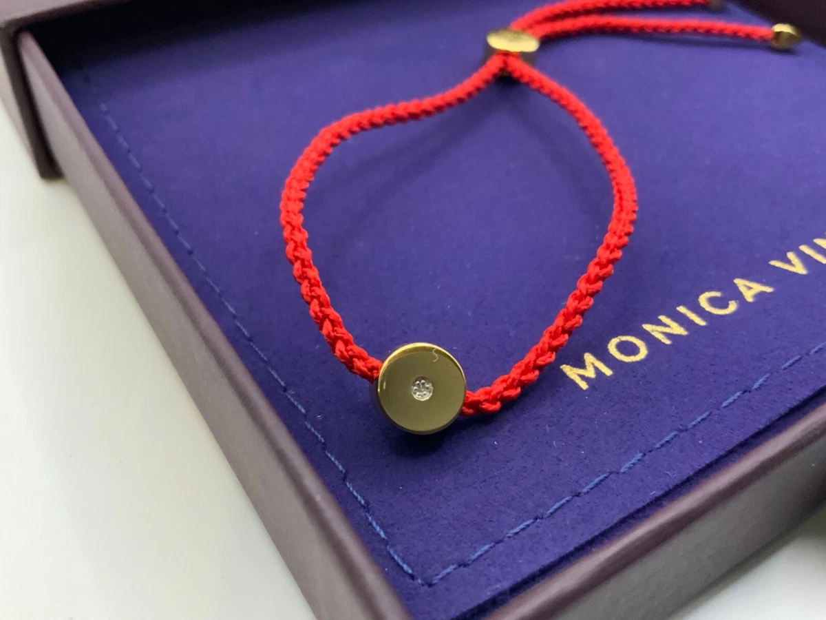 Monica vinader linear solo diamond friendship bracelet deals