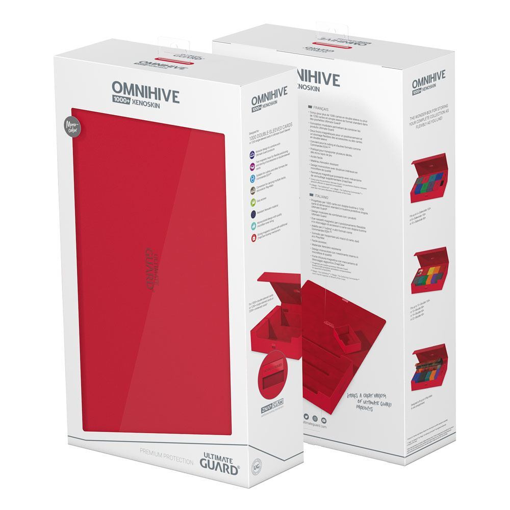 Ultimate Guard Omnihive 1000+ XenoSkin Rot Box Deckbox