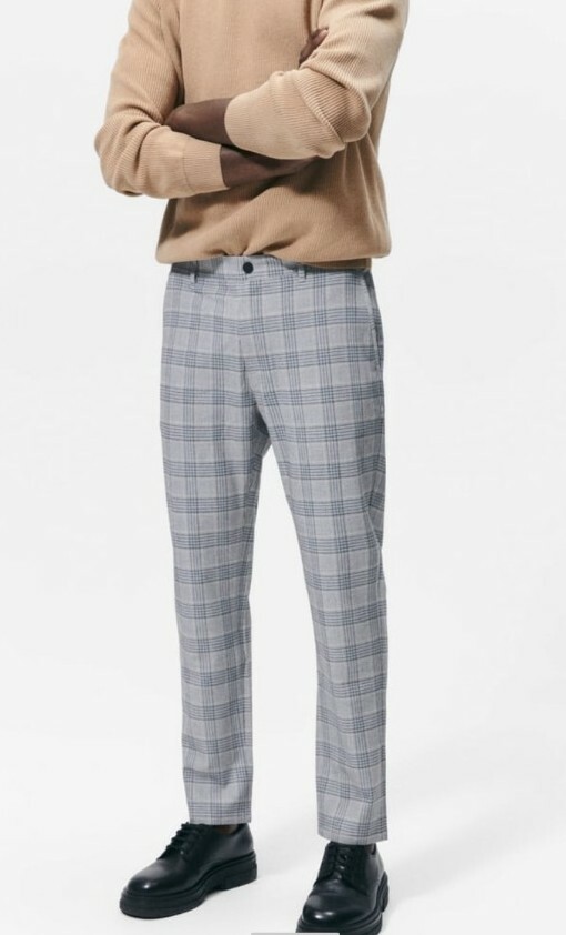 checkered pants men