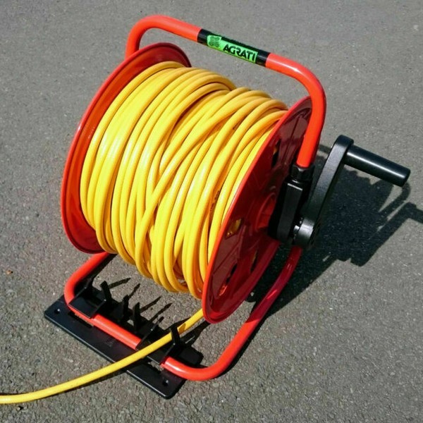 Maiol 50m Wallmounted Hose Reel Trolley for sale online eBay