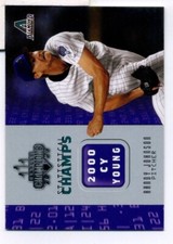 2003 Donruss Champions Statistical Champs Baseball Card #16 Randy Johnson