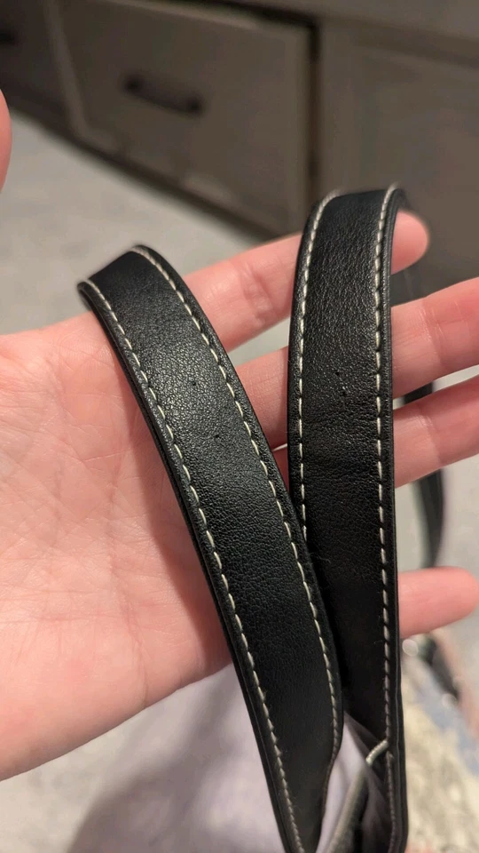 Bolsa de mão feminina Stone Mountain borboleta flor bolsa de ombro média - Imagem 4 de 4