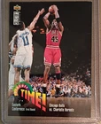 Upper Deck Collector's Choice Michael Jordan Playoff Time Insert Card #353