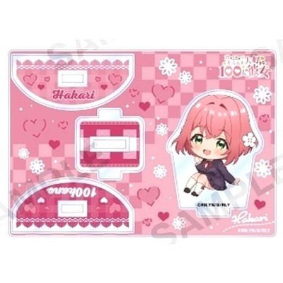 Hakari Hanazono 100 Kanojo Koro Kore! Trading Acrylic Stand Japan C184
