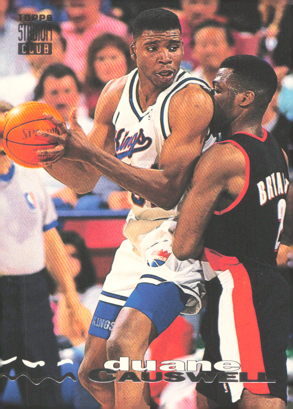 1993-94 Topps Stadium Club - Duane Causwell #147 Kings