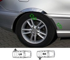 Hinten Radlaufleisten Set 4-tlg Chrom links rechts f&uuml;r MERCEDES CL 203 Coupe