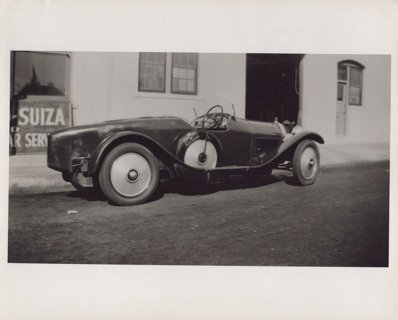 Bugatti T38 Grummer Paris Coachwork Hispano-Suiza Garage 1920s - Original Photo