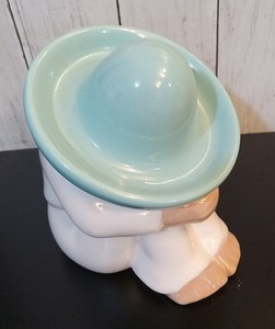 Vintage Homco Ceramic 6.5" Siesta Sleeping Mexican Man