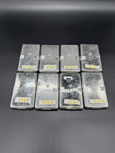 Lot Of 8x Apple Ipod Classic 5th 5.5 Generation Black 30GB Wolfson Video Dac - Picture 5 of 8