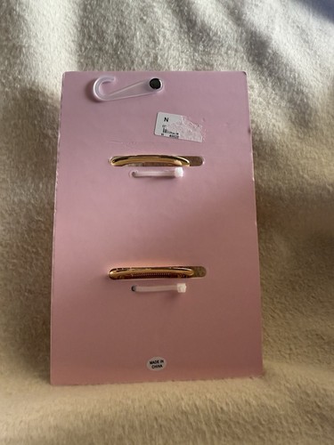 Big Heart JUICY COUTURE HAIR CLIPS NWT JC LOGO - Picture 3 of 7