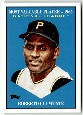 2025 Topps Series One MLB No. MV-33 Roberto Clemente MVP