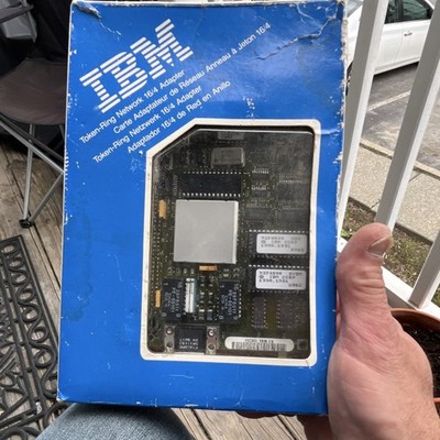 IBM Token-Ring Network 16/4 ISA Adapter Card DB-9 16Mbps MPN 25F7367