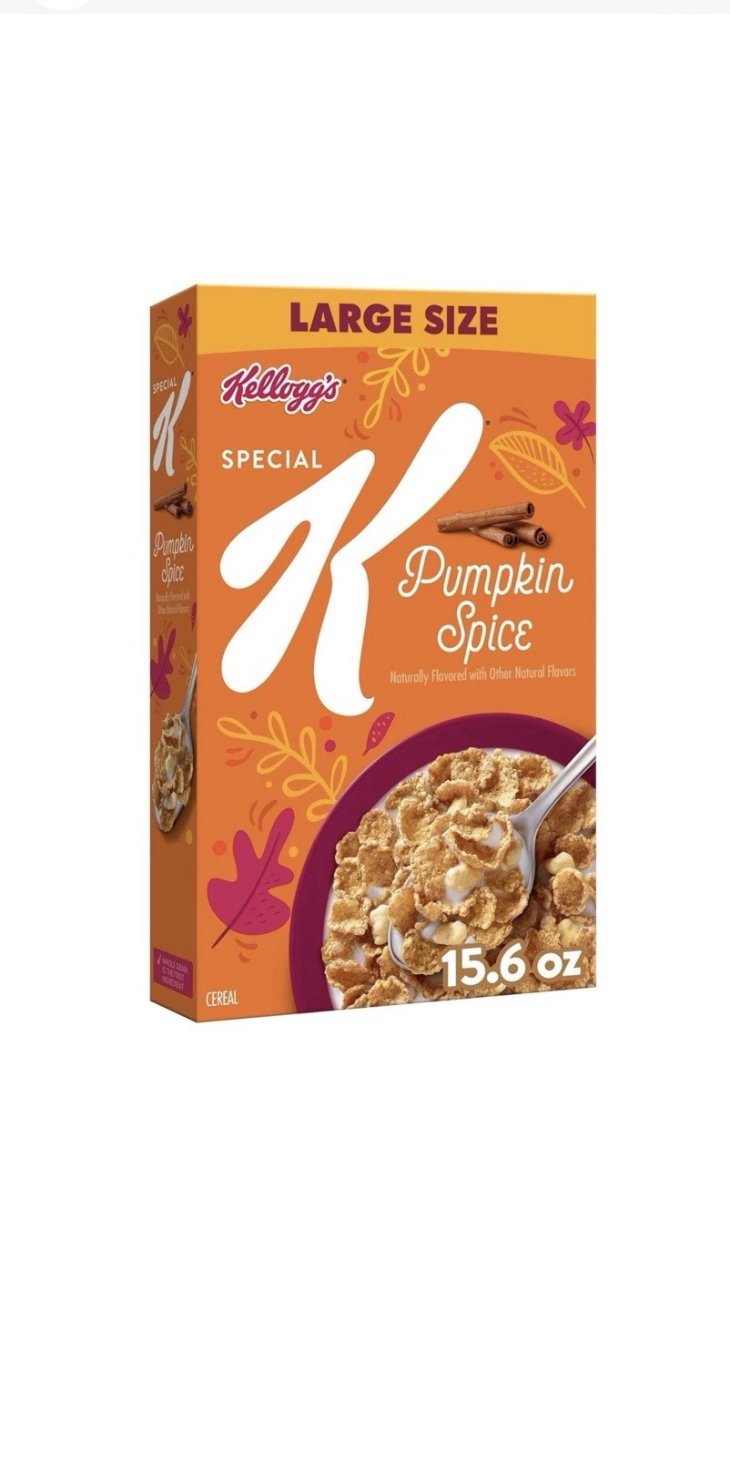Kellogg's Special K Pumpkin Spice Cereal Limited Edition - 12.6 oz - Pack Of 3