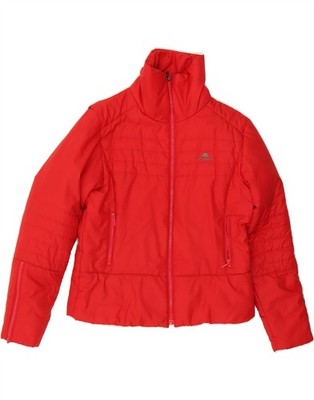 Ellesse wattierte Damenjacke UK 14 Large rot DO12