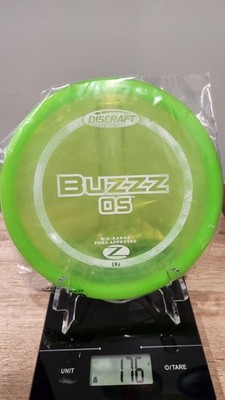 Discraft First Run Buzzz OS 1.7 PFN Midrange Disc Golf Disc Green Rare