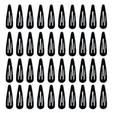 Snap Hair Clips, 40 Pack 2 Inch Barrettes Metal Hair Clips Slides, Women Girls
