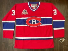 ⭐NEW Montreal Canadiens Patrick Roy Jersey RED 1995 Captain CCM NHL #33