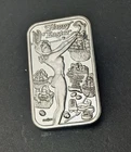 Rare, Vintage, Crown Mint Holiday Beauty Happy Easter  1 Oz .999 Silver Bar