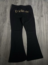 True Religion Womens Black Flared Drawstring ...