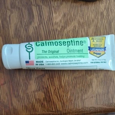Calmoseptine Ointment Skin Protectant Healing Tube - 4 oz