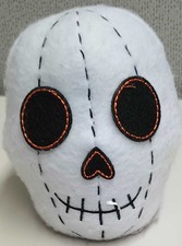 Target Hyde and EEK 5.5" Felt Skull Halloween Decorative Figurine