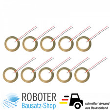 10 Stück Piezo Element Summer Lautsprecher Buzzer Ø35mm
