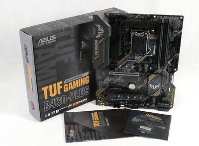 ASUS TUF Gaming B460-PLUS ATX Mainboard Sockel 1200 DDR4 Aura-Sync HDMI Display