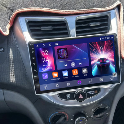 For Hyundai Accent 2012-2017 Car Stereo GPS Navi Radio CarPlay Video Multimedia