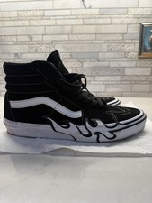 VANS Sk8-Hi High Top Lace Up Sneakers Black/W...
