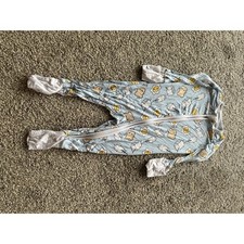 Little Sleepies Rise and Shine Breakfast Bamboo Zippy Sleeper 3-6 Months Blue