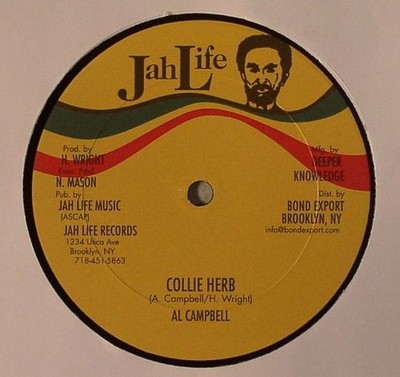 CAMPBELL, Al - Collie Herb (Shinehead Riddim) - Vinyl (12'')